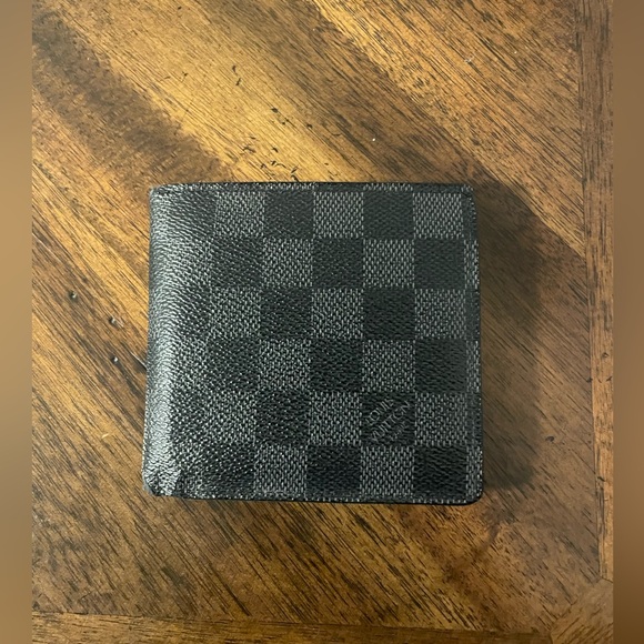 Men's Louis Vuitton Damier Graphite Wallet - Picture 5 of 8